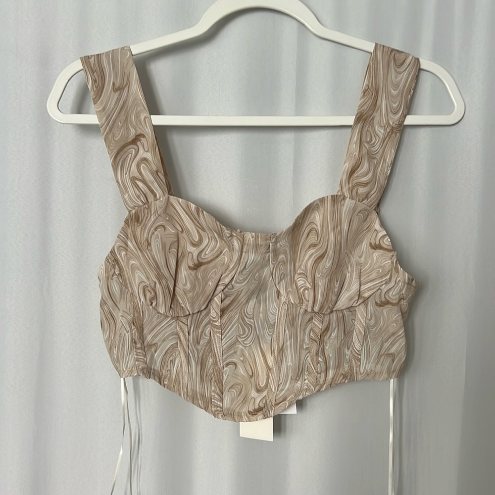 Marmol Bustier Top
